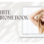 white chromebook